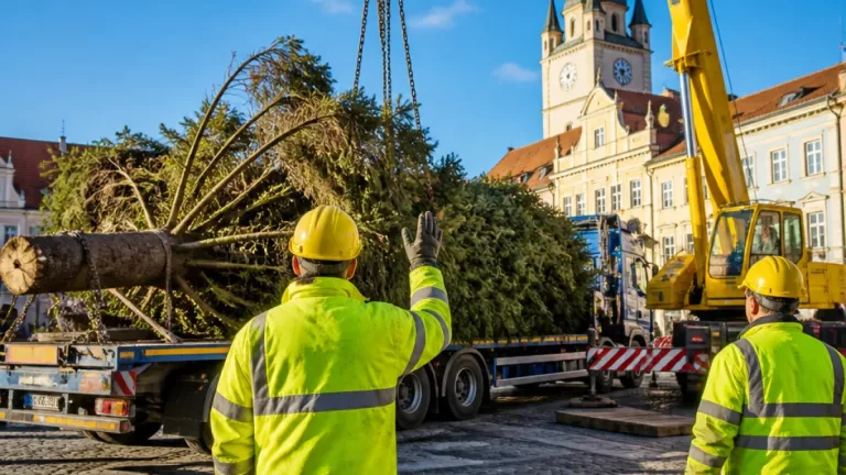 Písek hledá vánoční strom pro Velké náměstí, město zve občany k daru