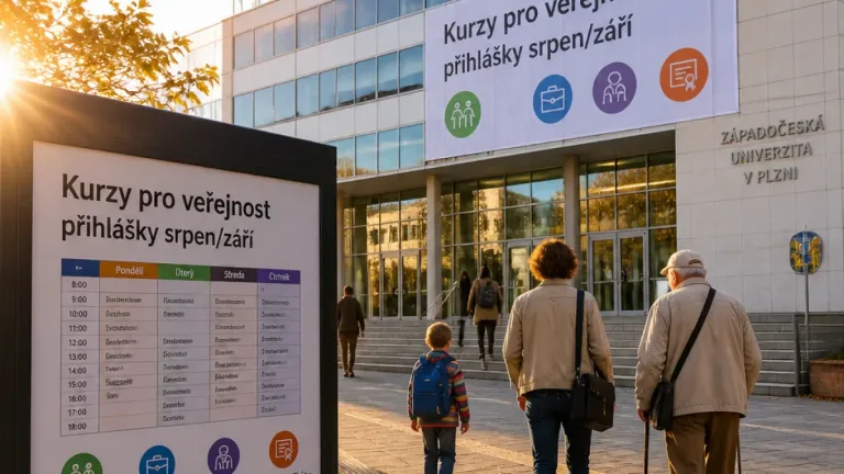 Plzeň: ZČU otevírá kurzy a mimořádné studium pro děti, pracující i seniory