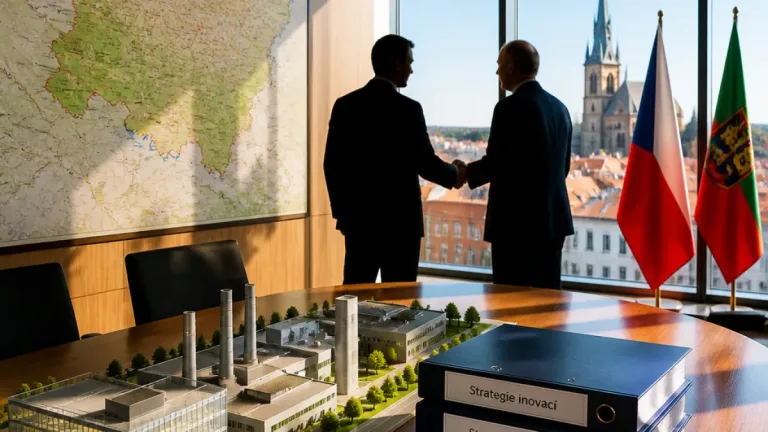 Plzeňský kraj chce investice do inovací a kvalifikované pracovníky, jednal hejtman s ministrem