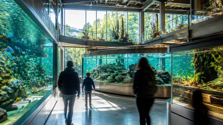 Po tornádu otevřelo v Hodoníně nové akvárium: moderní pavilon s dvěma velkými nádržemi