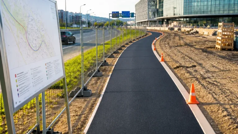 Podél Bauerovy v Brně vznikne 600metrová stezka pro chodce a cyklisty, práce začnou na podzim