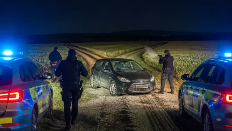 Policie na Olomoucku zastavila ujíždějícího řidiče až po varovných výstřelech