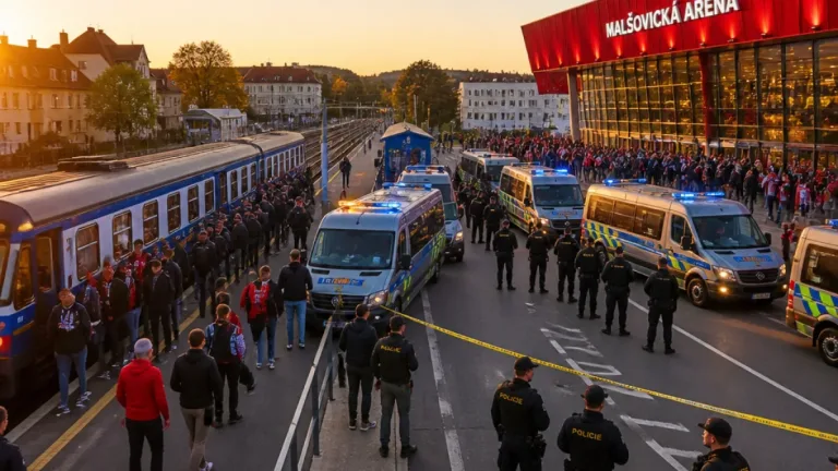 Policie při finále v Hradci řešila výtržnosti; opatření zajímá i obyvatele Chrudim