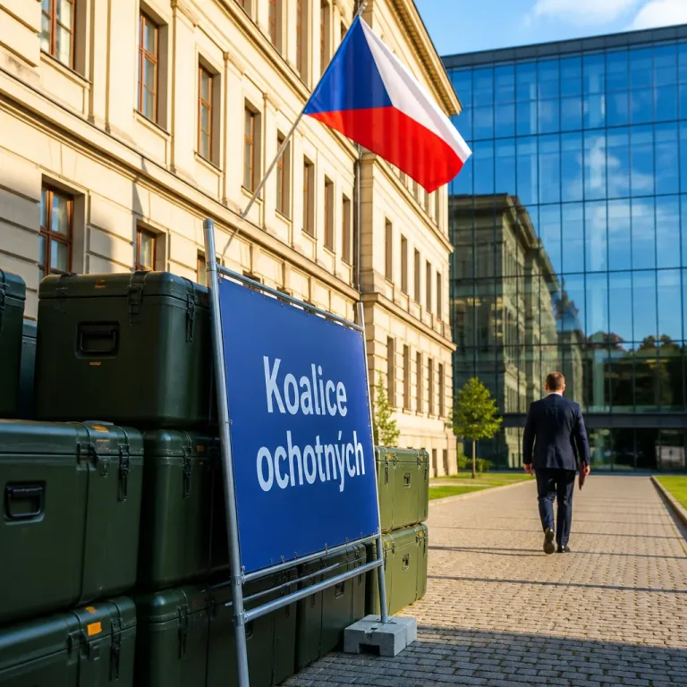 Ministerstvo obrany vidí v „koalici ochotných“ prospěch pro Česko, premiér to zlehčuje
