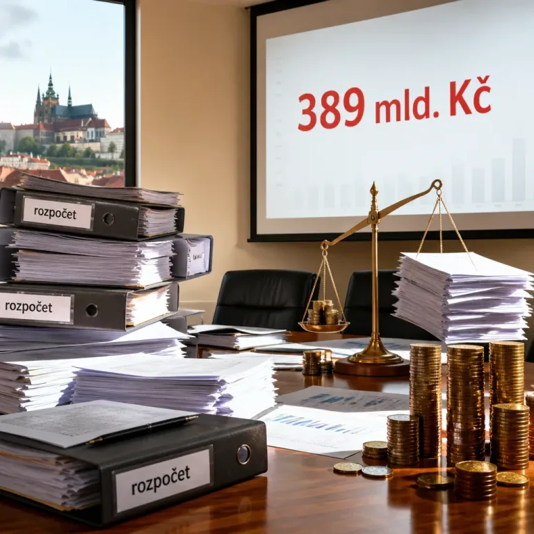 Ministerstvo předložilo rozpočet s deficitem 389 miliard Kč, fiskální uvolnění při růstu ekonomiky vyvolává výhrady