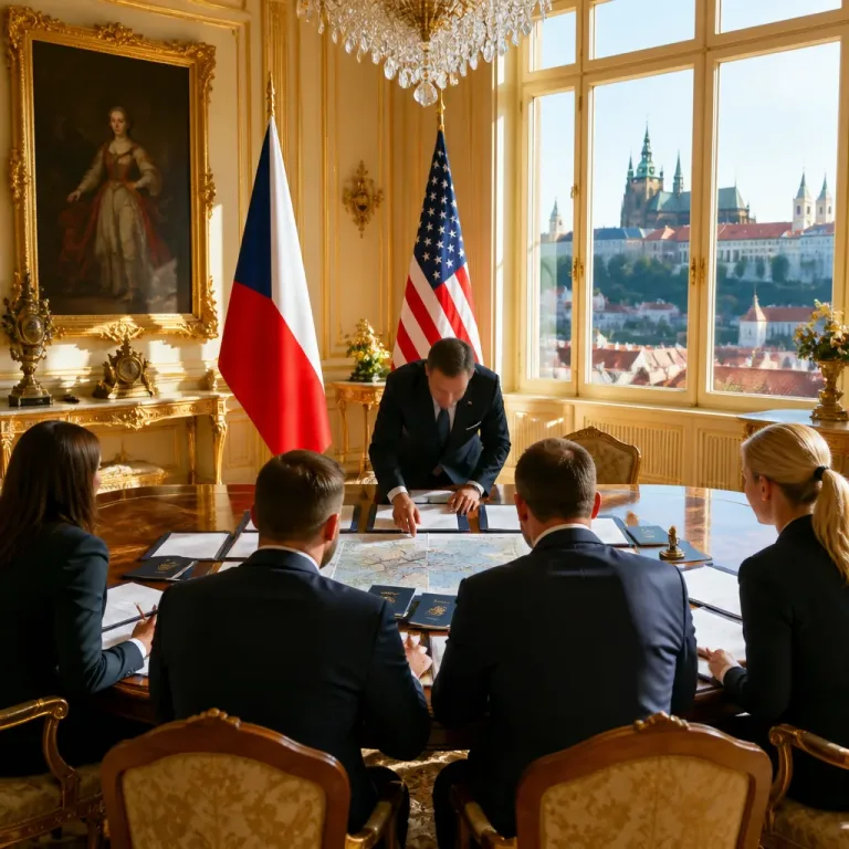 Pavel s kongresmany jednal o obchodních vízech E‑1 a prohlubování dialogu s USA