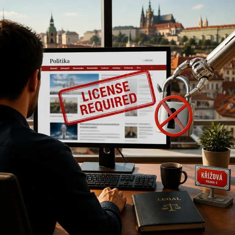 Provozovatel Parlamentních listů vymezuje práva k obsahu a omezuje automatizované získávání dat