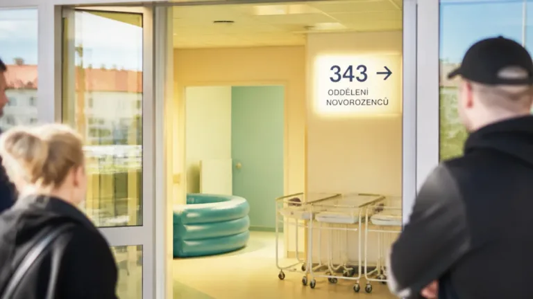 Porodnice Slaný hlásí nárůst narozených dětí a rozšíření péče pro rodičky