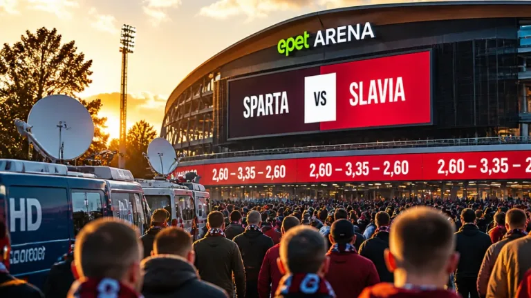 Praha čeká pražské derby: Sparta proti Slavii na Letné dnes večer