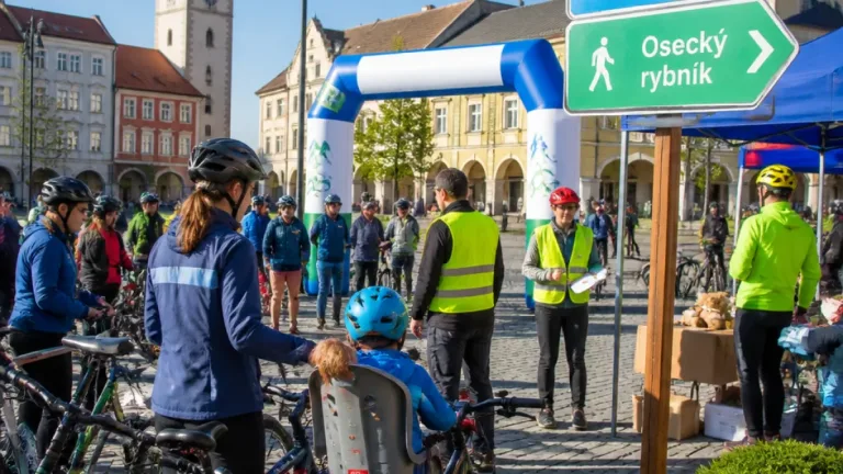 Přerov čeká v neděli tradiční cyklojízda „Na Jadran na kole“ v rámci Evropského týdne mobility