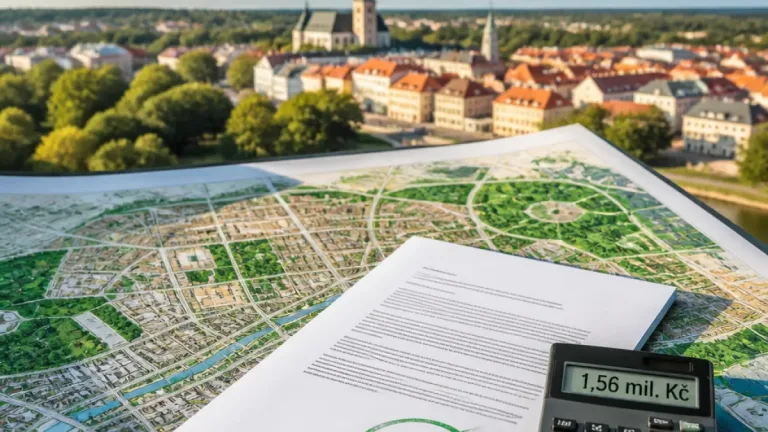 Přerov připravuje strategii pro městskou zeleň; zakázka má hodnotu 1,56 milionu korun