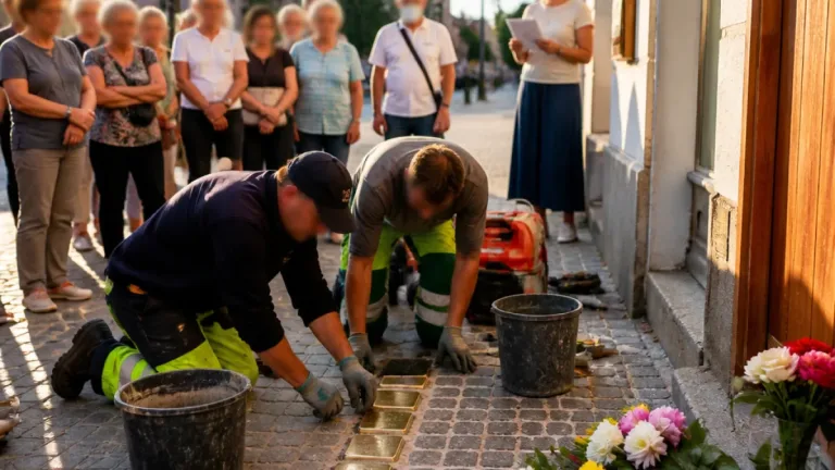 Přerov rozšíří projekt „Kameny zmizelých“—do ulic přibude deset nových jmen