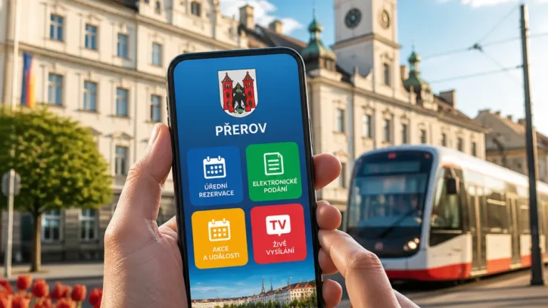 Přerov testuje jednotnou aplikaci, která má sdružit všechny městské služby