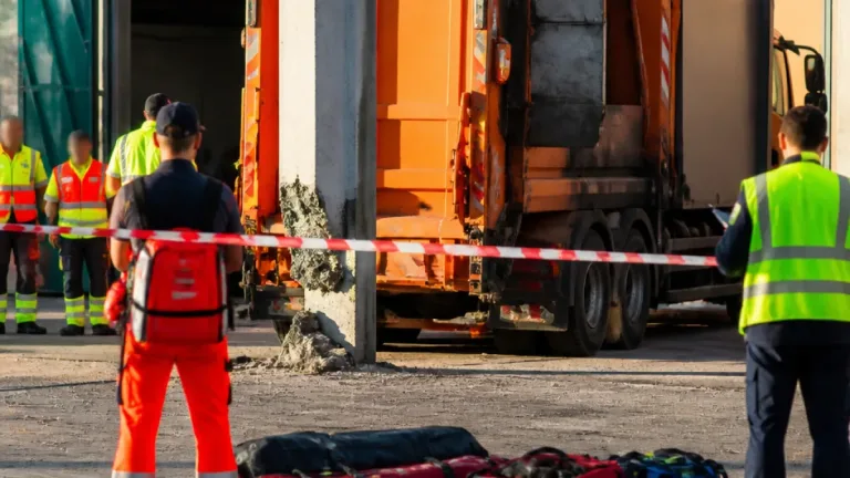 Při couvání popelářského vozu v Bílovci zemřel kolega, vyšetřování pokračuje