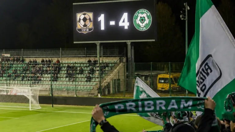 Příbram vyhrála v Bohemians 4:1 a udělala první krok k záchraně ve skupině