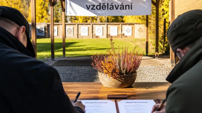 Prostějov a myslivecká jednota podepsaly memorandum o rozvoji střelnice Za Hloučelí