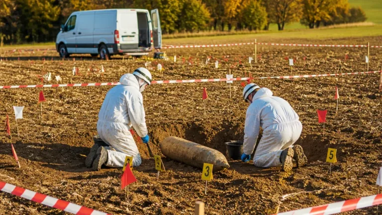 Pyrotechnici na trase D3 u Václavic odhalili desítky kusů munice, stavba se musí zabezpečit