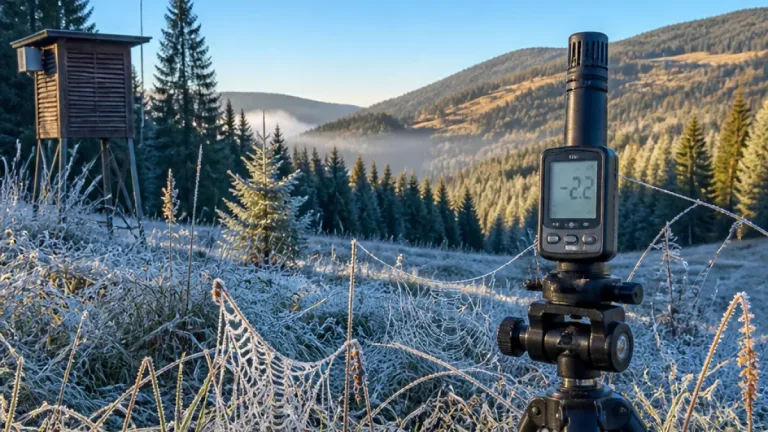 Ranní mrazíky zasáhly Vysočinu, na Jihlavsku klesly teploty až na −3,5 °C