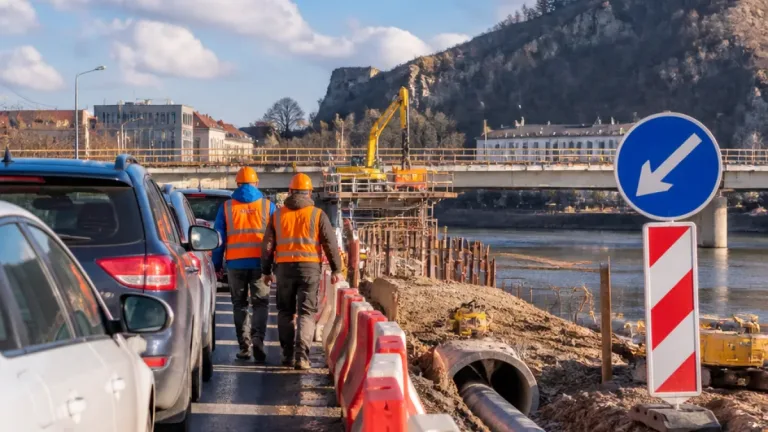 Rekonstrukce Benešova mostu v Ústí nad Labem se protáhne do května 2027, cena stoupá na 720 milionů