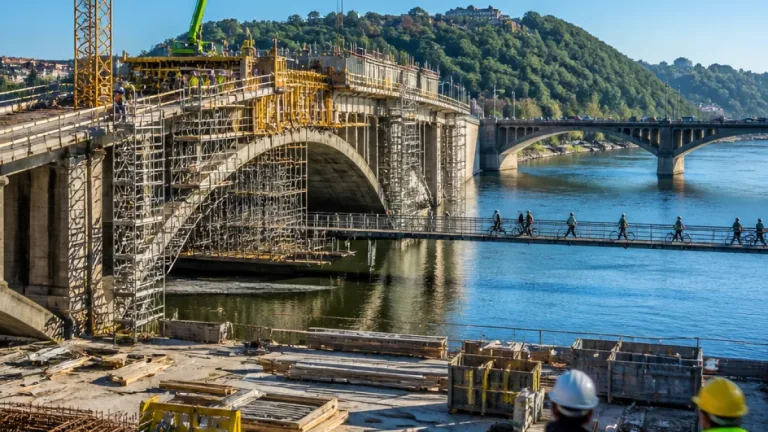 Rekonstrukce Benešova mostu v Ústí se prodlouží, kraj jedná o novém harmonogramu