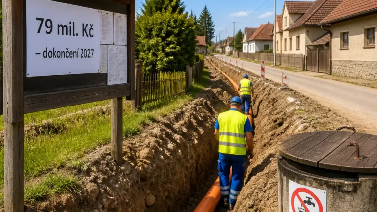 Rozšíření vodovodu řeší kontaminaci vody na severu Písecka, malé obce však chybí napojení