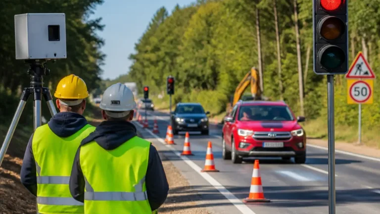 ŘSD instaluje na šesti úsecích v Pardubickém kraji automatické sčítače, práce potrvají do září
