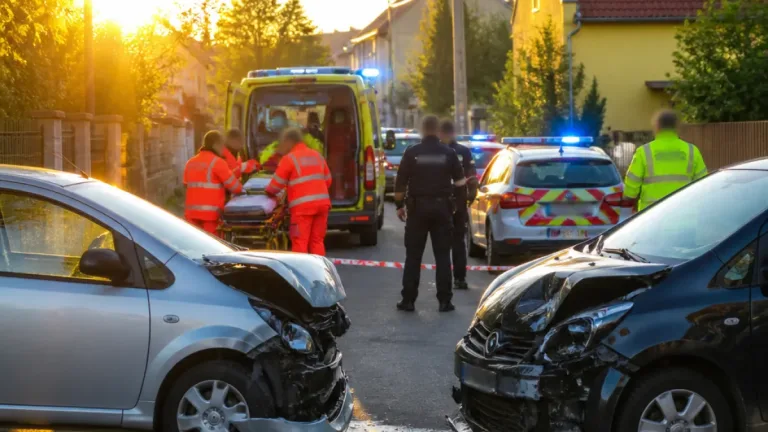 Šest lidí převezli do nemocnice po čelní srážce v Čekyni, policie vyšetřuje příčinu