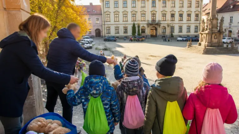 Slaný potěší prvňáčky dárky a podporou města při zahájení školního roku