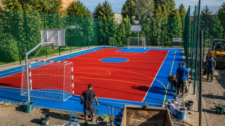 Slaný začal stavět víceúčelové hřiště v Gagarinově ulici, hotovo má být v listopadu