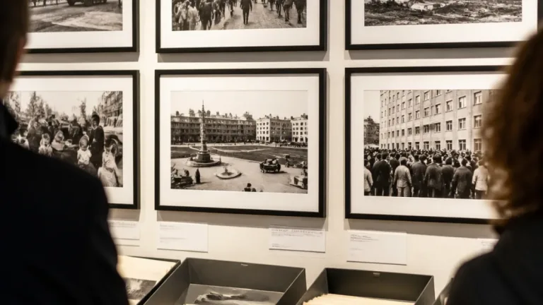 Sokolov v srpnu 1968: archivní snímky ukazují každodennost města během krizových dnů