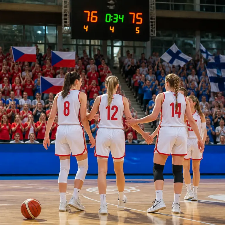 Češky v Helsinkách vydřely vítězství nad Finskem 76:75, Pospíšilová 25 bodů