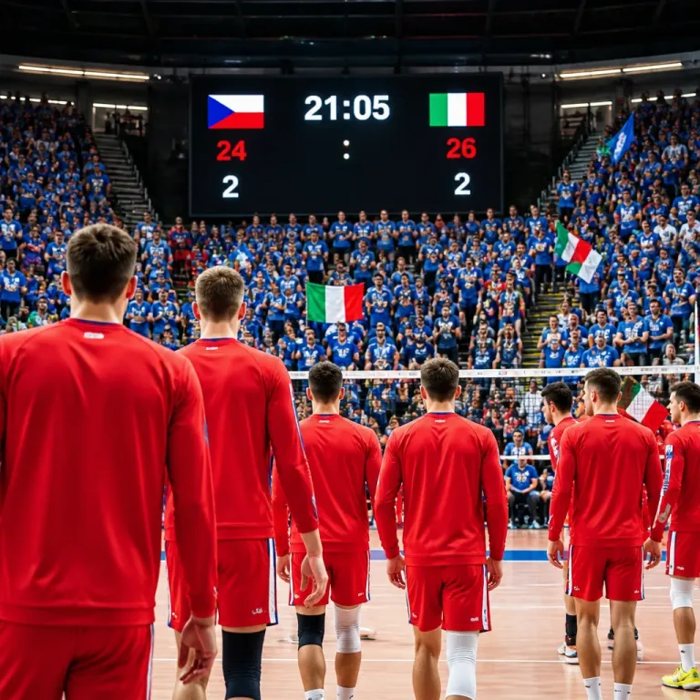 Čeští volejbalisté v Modeně čelí favorizovaným Italanům, o postavení ve skupině rozhodne každý bod