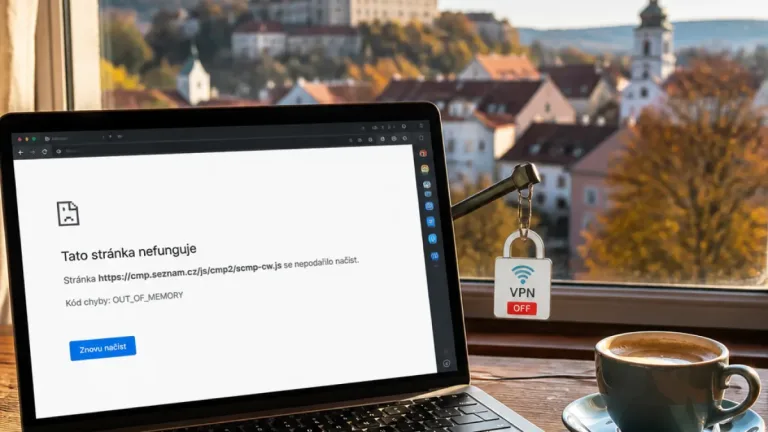 Strakonice: jak postupovat při chybě načítání stránky a problémech s personalizací