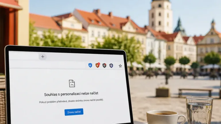 Strakonice: problém s načítáním souhlasu s personalizací brání přístupu na některé stránky