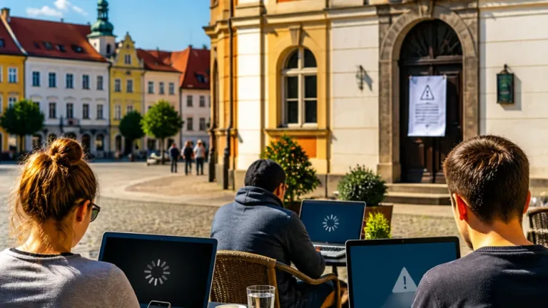 Strakonice: problémy s načítáním webů ovlivňují přístup k lokálním informacím