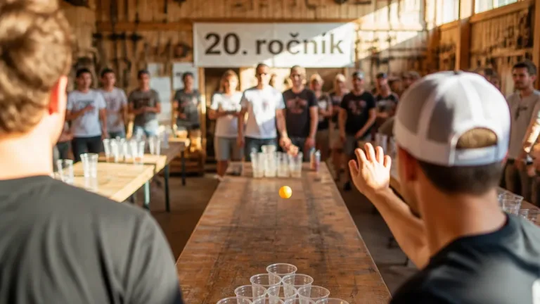 Strakonice uspěly na jubilejním beer-pongovém víkendu ve Svaté Maří