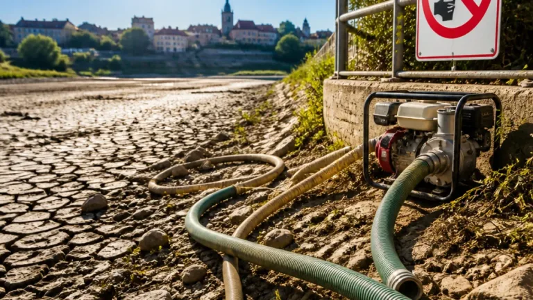 Strakonice zakázaly odběr povrchové vody z toků kvůli hydrologickému suchu