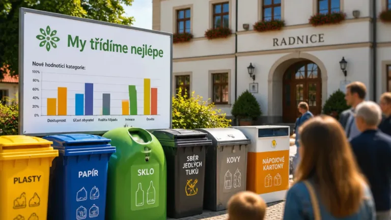 Středočeský kraj upravuje pravidla soutěže o nejlepší třídění, nově se započítávají i tuky a motivace obyvatel