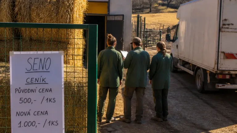 Sucho zdražilo seno. Ústecké zoo řeší vyšší náklady a dostupnost krmiva