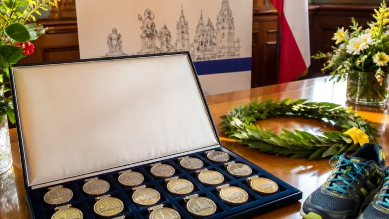 Tábor zavádí vlastní pamětní medaili, mezi prvními by mohla být atletka žijící ve městě