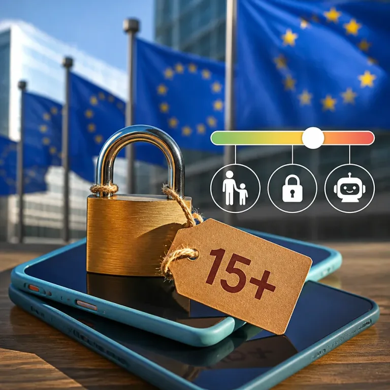 EU navrhuje zákaz sociálních sítí a AI chatbotů pro děti mladší 15 let