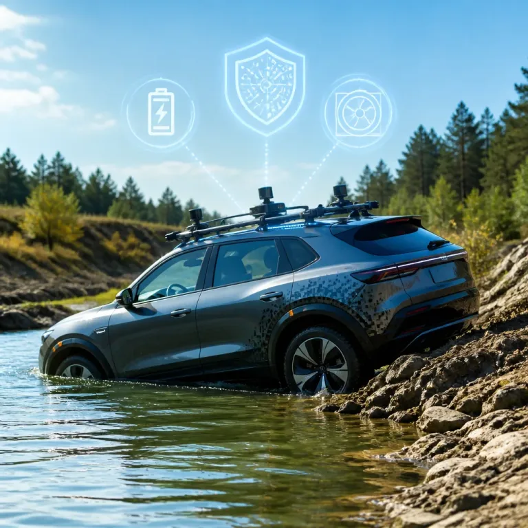 Nová generace elektromobilů s umělou inteligencí slibuje brodění, lepší trakci a vyšší asistenční úroveň