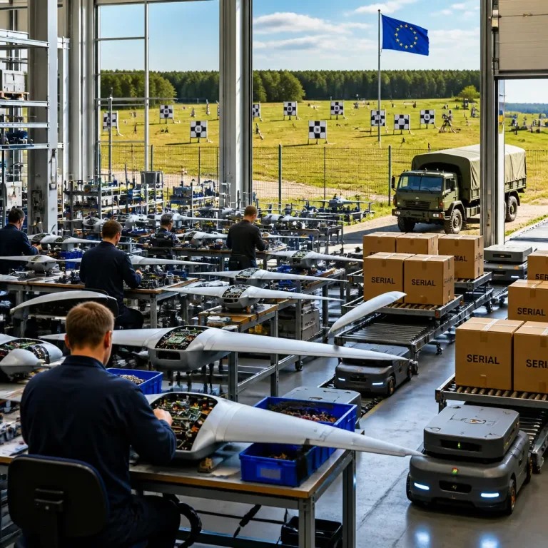 Evropa zrychluje zavádění AI, dronů a robotů do vojenské výroby a nasazení