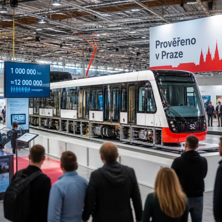 Škoda Group představila v Berlíně modularní tramvaj 52T prověřenou v pražském provozu