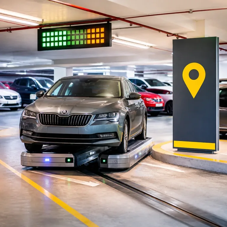 Jižní Korea testuje autonomní parkovací roboty v obytných komplexech, slibují účinnější využití prostoru