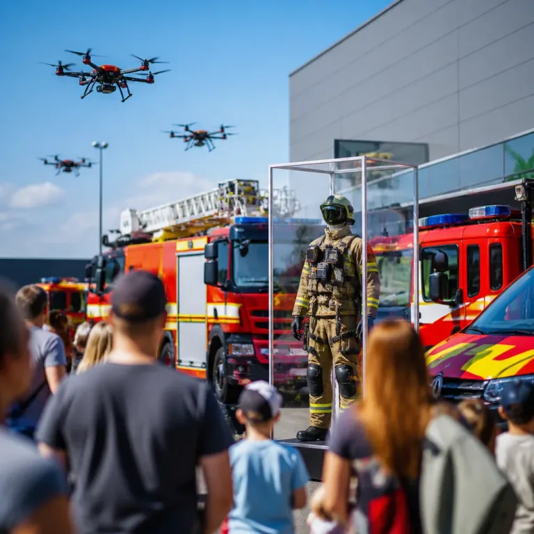Plzeň nabídne veřejnosti moderní techniku záchranářů včetně chytrého hasičského obleku a dronů
