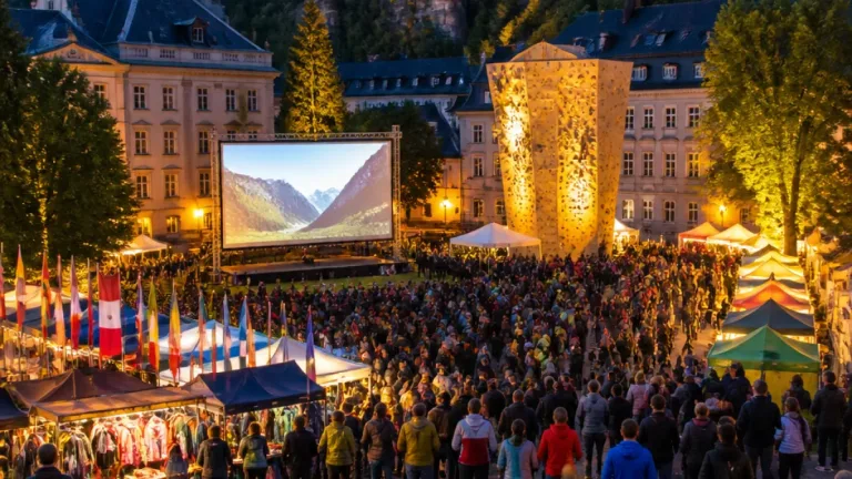 Teplice hostí 43. ročník mezinárodního horolezeckého festivalu, do města přijely hvězdy i tisíce návštěvníků