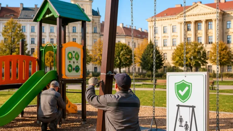 Třebíč obnovuje šest hřišť: bezpečnější a modernější vybavení za 613 tisíc