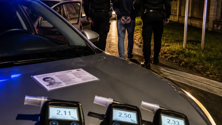 Třikrát opilý za volantem během jednoho odpoledne. Muž skončil v poutech
