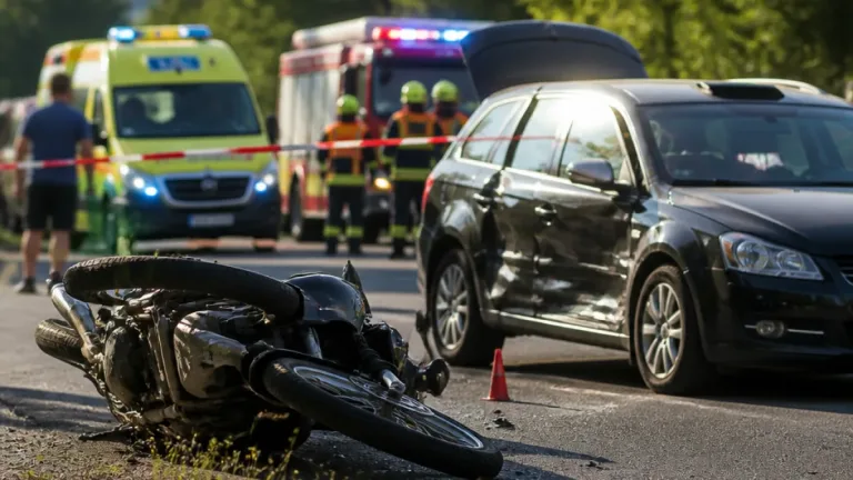 U Jedovnic zemřela motorkářka, ve dvou hodinách byly v kraji čtyři nehody motocyklů